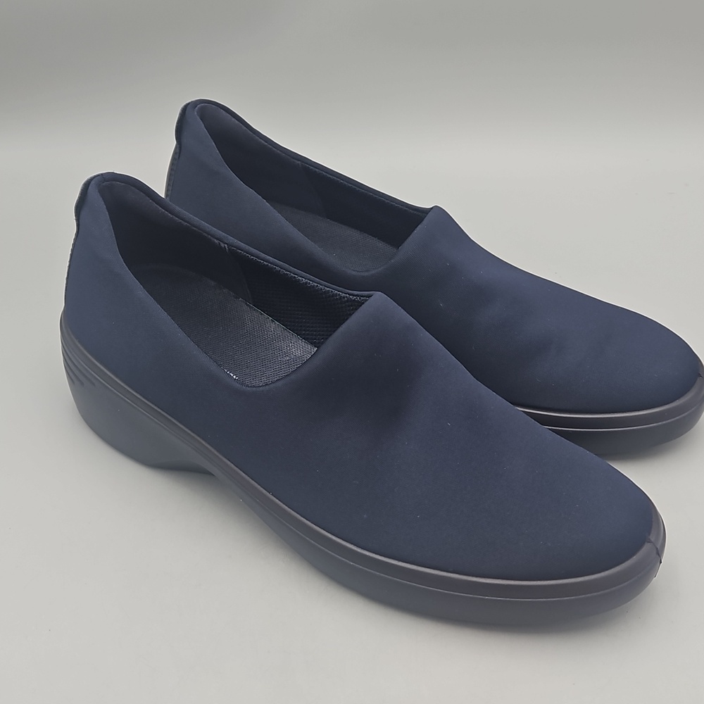 ECCO slip on sneakers shoes Navy 40 US 9 9.5